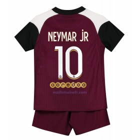 Maillot de Foot Paris Saint-Germain Neymar Jr 10 Troisième 2021 - Enfant